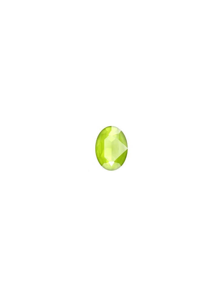 Cabochon 18X13mm cr lime  Cabochons ovale 18x13mm (4120)- 1
