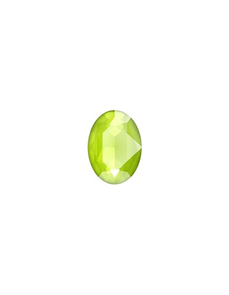 Cabochon 18X13mm cr lime  Cabochons ovale 18x13mm (4120)- 1 Cabochon 18X13mm cr lime  Cabochons ovale 18x13mm (4120)- 1