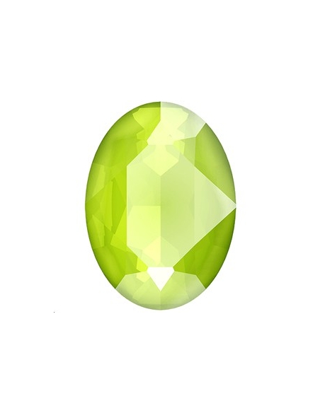 Cabochon 18X13mm cr lime  Cabochons ovale 18x13mm (4120)- 2 Cabochon 18X13mm cr lime  Cabochons ovale 18x13mm (4120)- 2