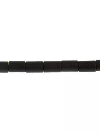 Onyx cylindre 6x4mm  Les Cylindres et Rondelles en lot- 1