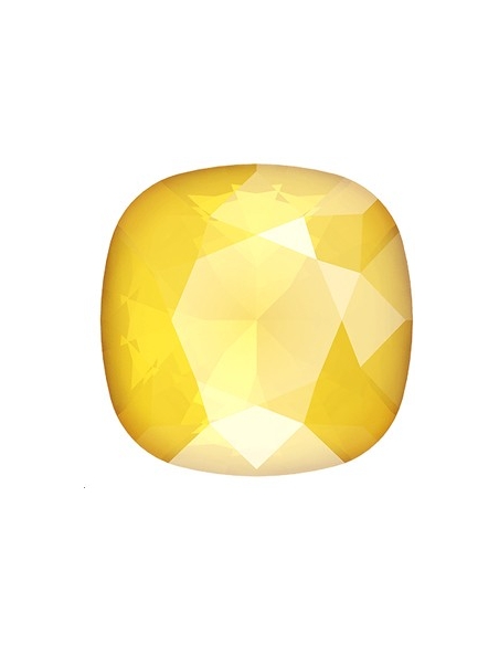 Cabochon carré 10mm cr buttercup  Cabochons carré 10mm (4470)- 2