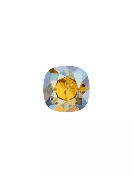 Cabochon carré 10mm light topaz shi 2