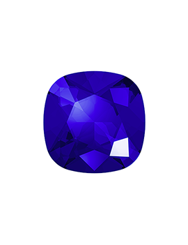 Cabochon carré 10mm majestic blue f Cabochons carré 10mm (4470)- 1