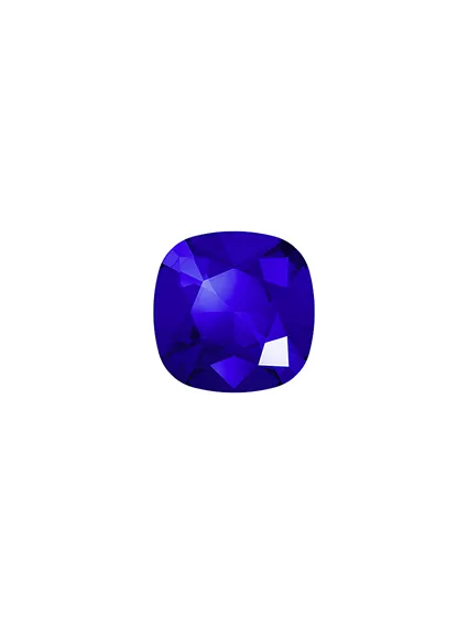 Cabochon carré 10mm majestic blue f 2