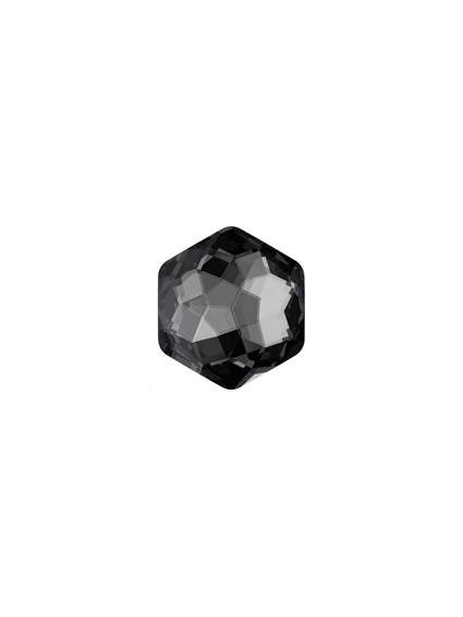 Fantasy hexagon 7.8x8.7mm cr silver 2