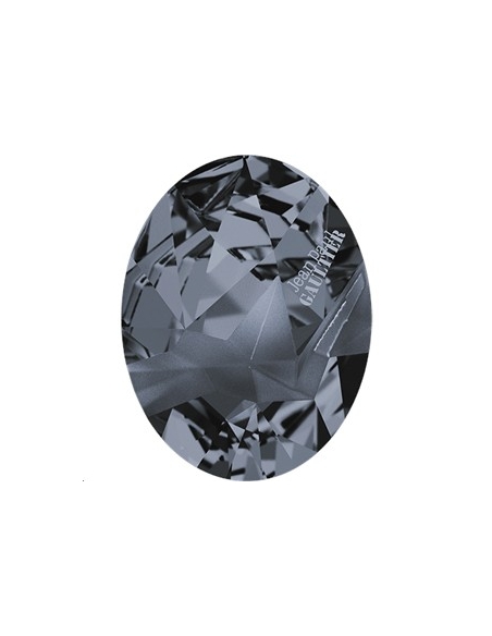 Kaputt oval 23x18mm Cr silver night  Kaputt oval - 2 Kaputt oval 23x18mm Cr silver night  Kaputt oval - 2