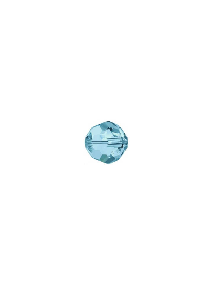 Lot ronde 2mm aquamarine  Perles rondes facettes 2mm Swarovski (5000)- 1