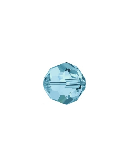 ronde 3mm aquamarine  Perles rondes facettes 3mm Swarovski (5000)- 1 ronde 3mm aquamarine  Perles rondes facettes 3mm Swarovski (5000)- 1