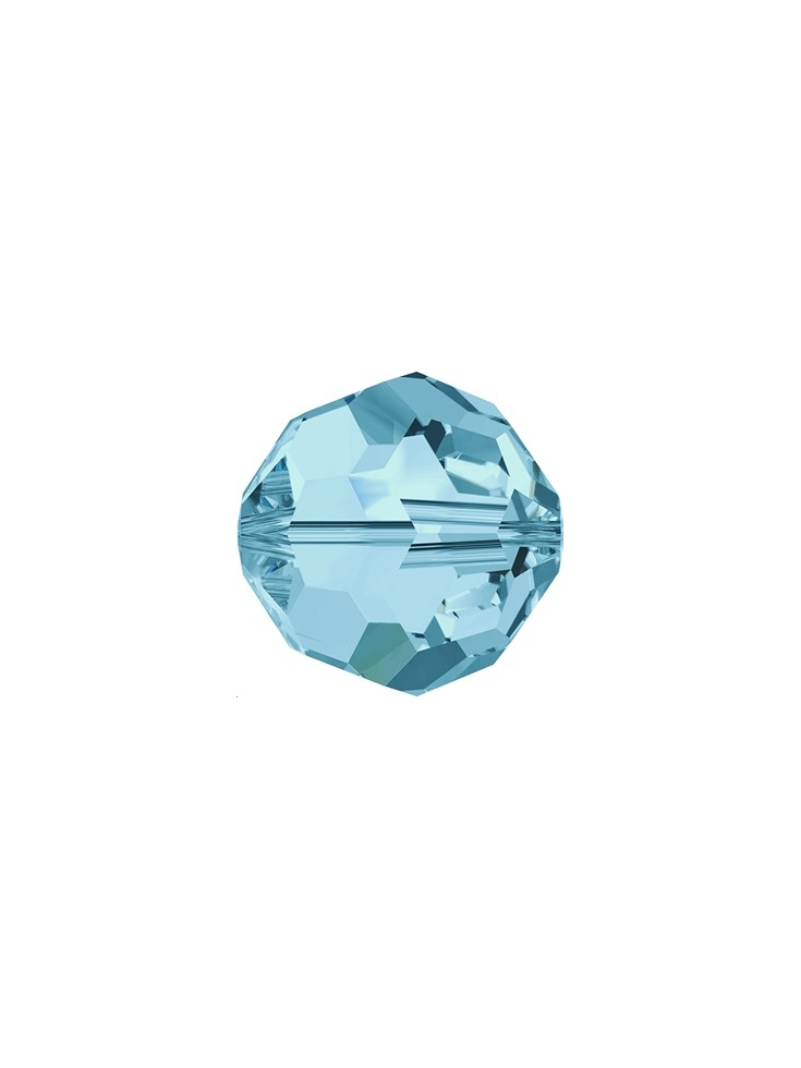 ronde 4mm aquamarine  Perles rondes facettes 4mm Swarovski (5000)- 2