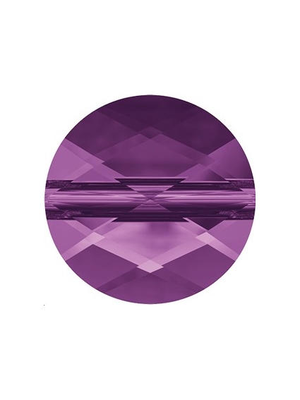 Mini round 8mm amethyst  Perles mini round  Swarovski (5052)- 1 2