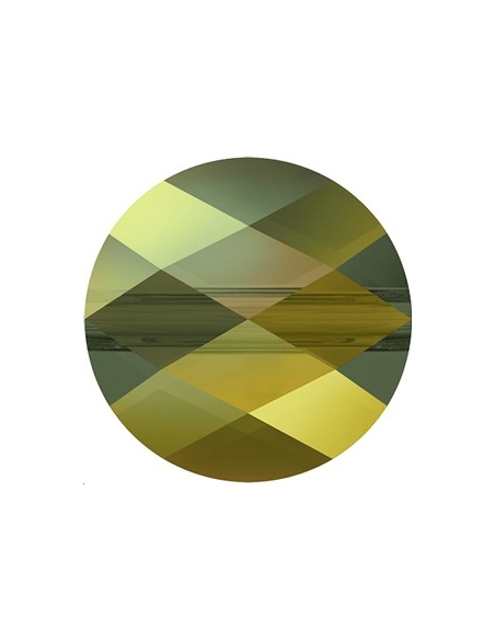 Mini round 8mm Crystal iridescent g  Perles mini round  Swarovski (5052)- 2