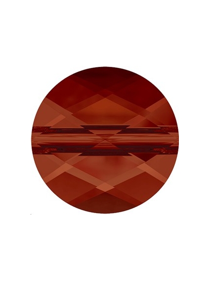 Mini round 8mm crystal red magma  Perles mini round  Swarovski (5052)- 1 2