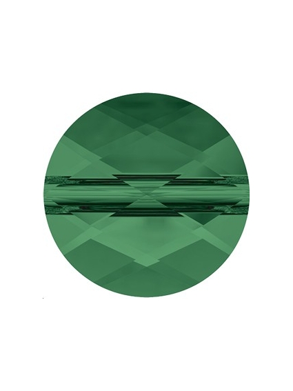 Mini round 8mm emerald  Perles mini round  Swarovski (5052)- 1 2