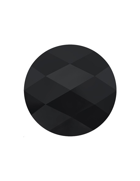 Mini round 8mm jet  Perles mini round  Swarovski (5052)- 2 Mini round 8mm jet  Perles mini round  Swarovski (5052)- 2