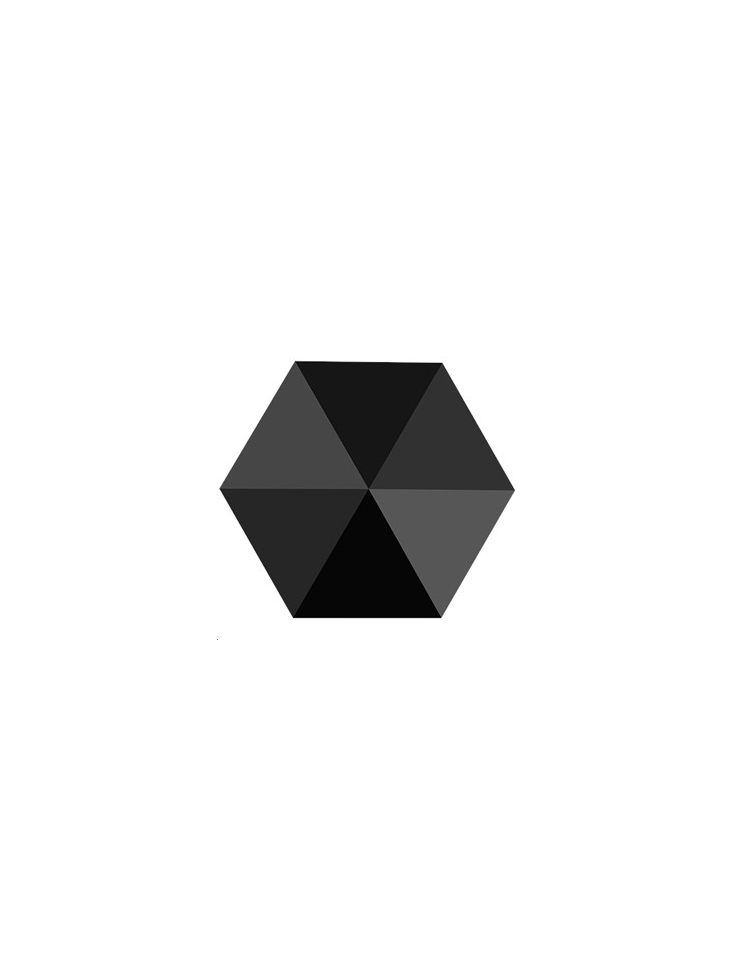 Hexagon spike bead 5,5mm  Spike beads (5060/5061/5062)- 2