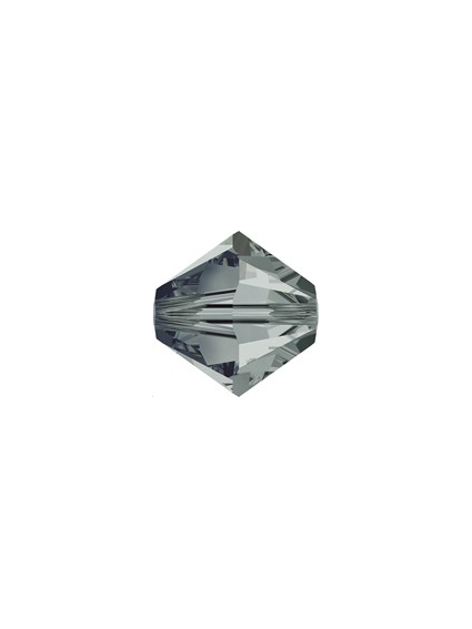 Lot bicônes 4 mm black diamond  Toupies 4mm couleurs simples (5301/5328)- 1