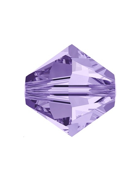 Lot bicônes xilion bead 4 mm tanzan  Toupies 4mm couleurs simples (5301/5328)- 2