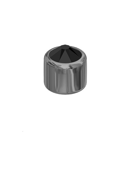 3D studs black / gun  Rivets 3D Studs (5400)- 2