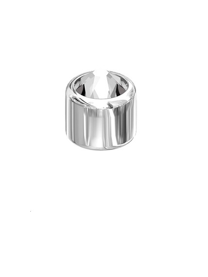 3D studs crystal / silver  Rivets 3D Studs (5400)- 1 2