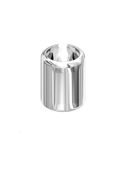 3D studs crystal / silver   Rivets 3D Studs (5400)- 1 2