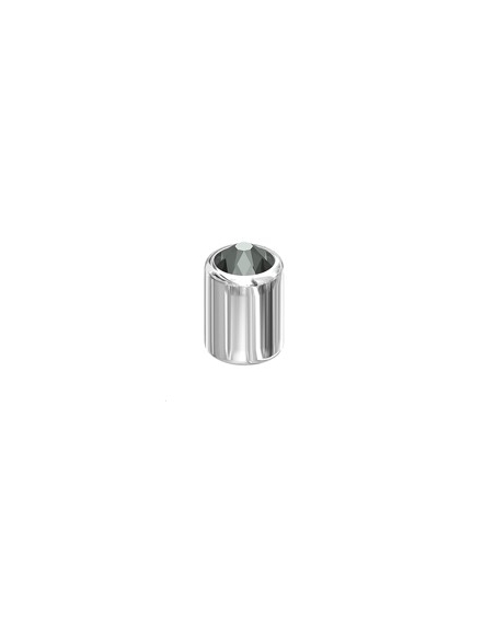 3D studs hematite / silver  Rivets 3D Studs (5400)- 1 3D studs hematite / silver  Rivets 3D Studs (5400)- 1