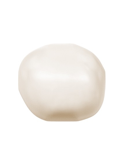 NACRE BAROQUE 6mm cream rose pearl  Perles nacrées baroque Swarovski (5058)- 1 2