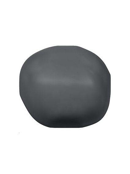Perle baroque nacrée 8mm dark grey   Perles nacrées baroque Swarovski (5058)- 1 2