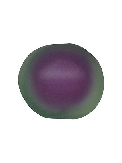 Perle baroque nacrée 8mm ir purple  Perles nacrées baroque Swarovski (5058)- 1 2