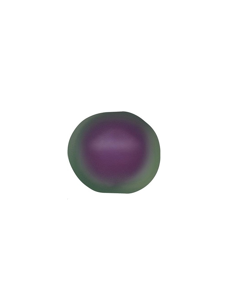 Perle baroque nacrée 8mm ir purple  Perles nacrées baroque Swarovski (5058)- 2