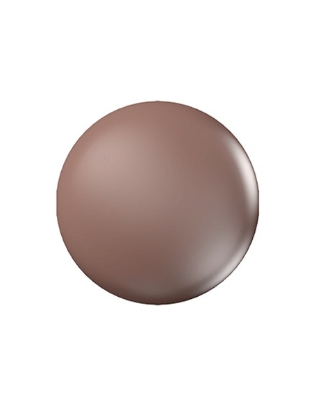 Perle nacrée plate 12mm velvet brow  Perles nacrées plates Swarovski® (5860)- 2