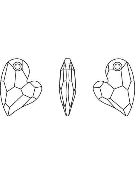 Pendentif designer edition dev  Pendentifs coeur Designer Edition- 3