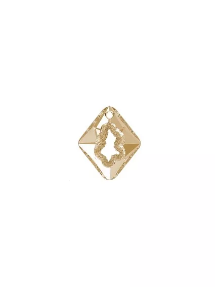 Growing crystal rhombus 26mm  Growing crystal rhombus (6926)- 1