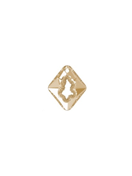 Growing crystal rhombus 36mm  Growing crystal rhombus (6926)- 1