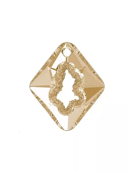 Growing crystal rhombus 36mm  Growing crystal rhombus (6926)- 1 2