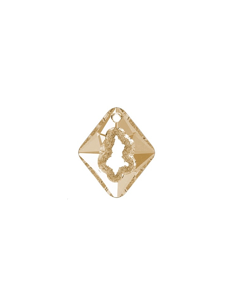 Growing crystal rhombus 36mm  Growing crystal rhombus (6926)- 2