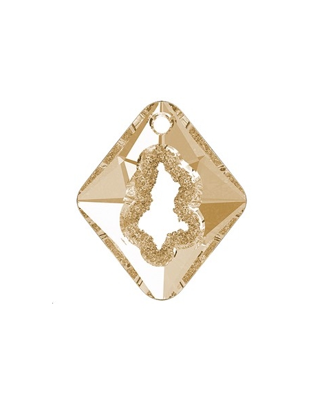 Growing crystal rhombus 36mm  Growing crystal rhombus (6926)- 2 Growing crystal rhombus 36mm  Growing crystal rhombus (6926)- 2