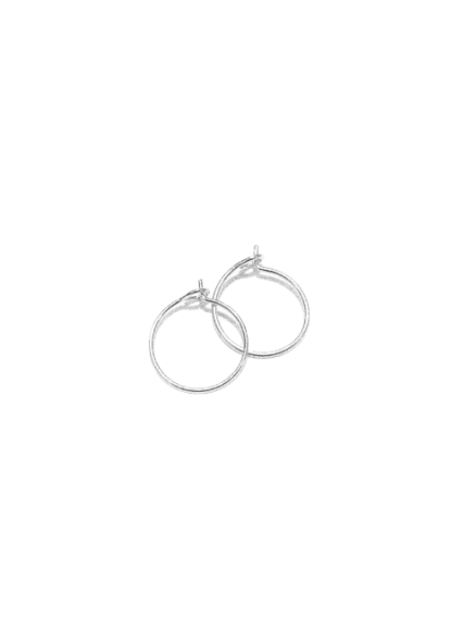 Créoles 12mm 1 anneau  Boucles d'oreilles- 1