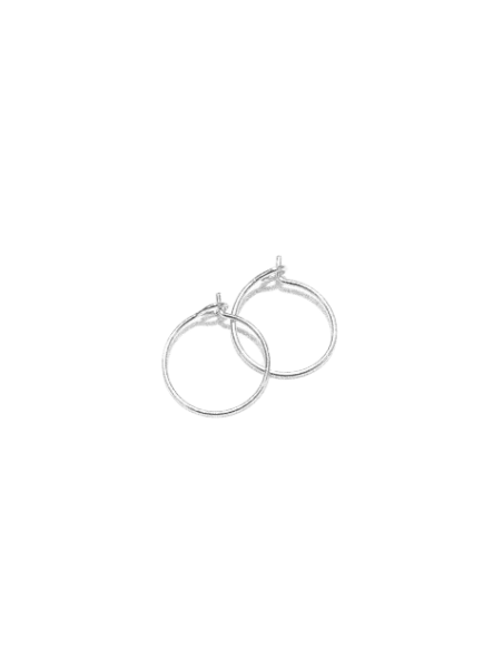 Créoles 12mm 1 anneau  Boucles d'oreilles- 1