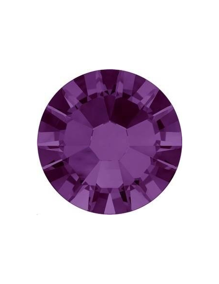 Lot 50 strass plats à coller 1,8mm  Strass plat Xilion rose 1.8mm (2058)- 2