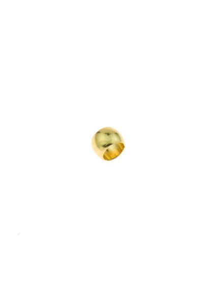 Perle de serrage 2mm doré  Perles à écraser- 2