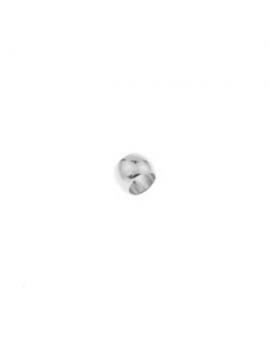 Perle de serrage 2mm plaqué argent Perles à écraser- 2