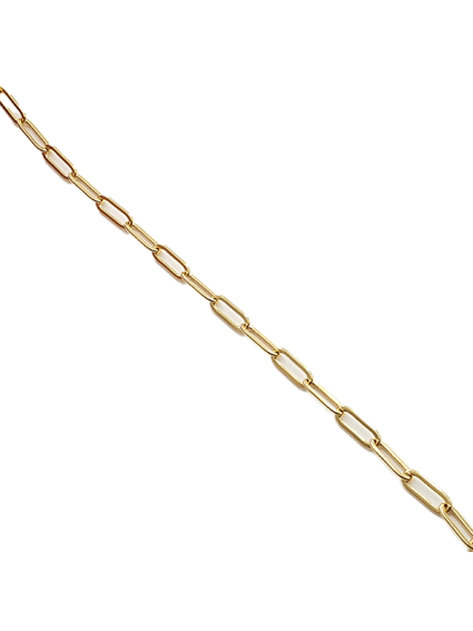 Chaîne maille ovale allongée 9x3mm  Chaines- 1