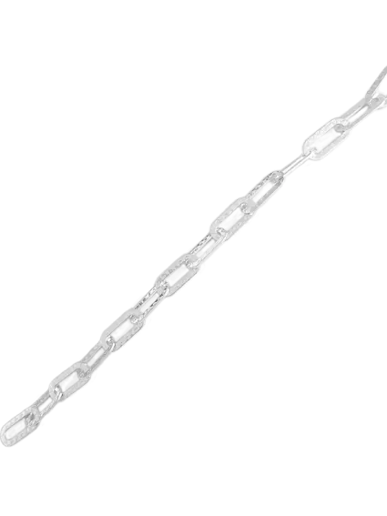 Chaîne ovale martelée 18x8mm  Chaines- 1