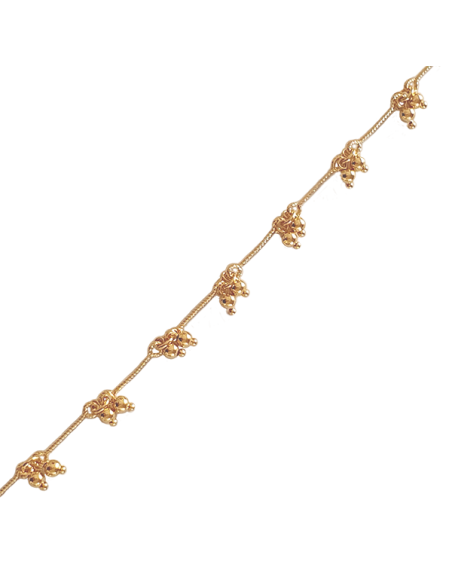 Chaîne tiges torsadées 2 perles  Chaines- 1 Chaîne tiges torsadées 2 perles  Chaines- 1