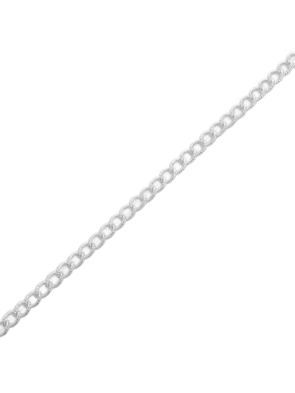 Chaîne ovale diamantée 7x5mm  Chaines- 1