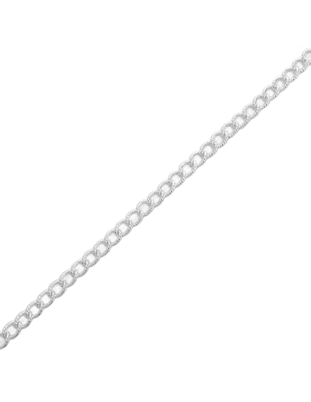 Chaîne ovale diamantée 7x5mm  Chaines- 1 Chaîne ovale diamantée 7x5mm  Chaines- 1