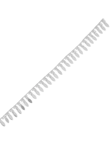 Chaîne pampille ovale 7mm  Chaines- 1