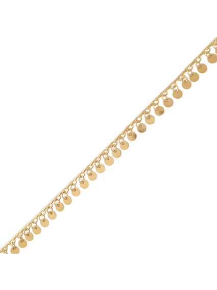 Chaîne pampilles rondes 4mm  Chaines- 1