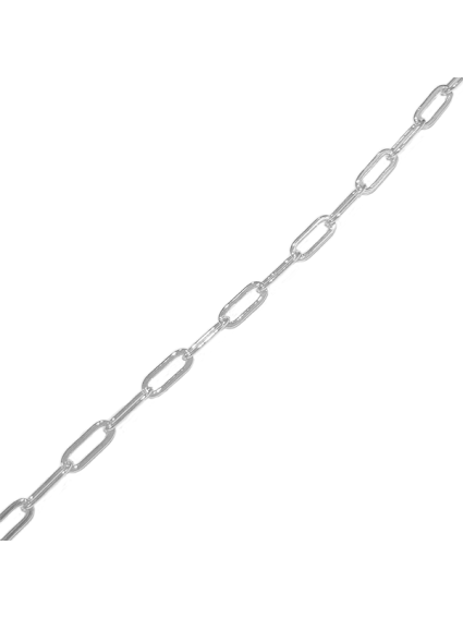Chaîne maille ovale allongée 11.5x4  Chaines- 1