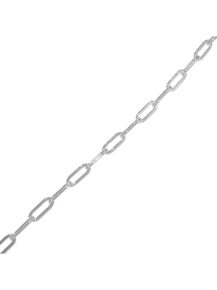 Chaîne maille ovale allongée 11.5x4  Chaines- 1